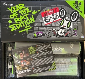 Ducky Year Of The Rat Edition 2020 Limited Cherry Mx Silent Red Keyboard 60% - Picture 1 of 2