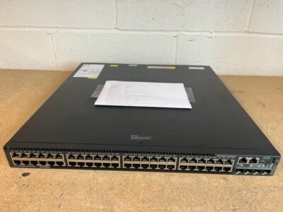 R8M29A HPE HP FlexNetwork 5520-48G POE+4SFP+HI Switch Inc 2 x PSU & VAT - Image 1 of 2