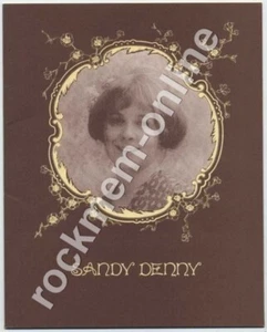 Sandy Denny Island Rec. Press Kit 1974 - Picture 1 of 1