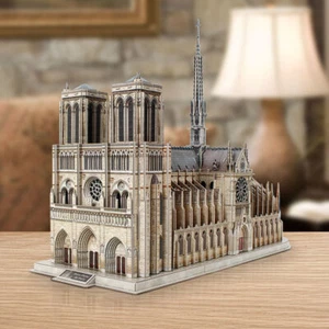 1:250 3D Puzzle DAME DE PARIS Model Kit DIY Craft Art Projects For Kids - Picture 1 of 11