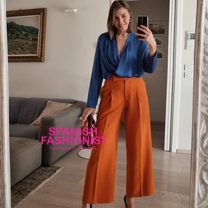 Las mejores ofertas en Pantalones naranja Zara para De mujer | eBay