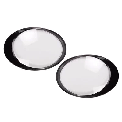 Headlight Headlamp Clear Lens Black Ring Covers For Porsche 911 997 2006-2012 - image 1 of 4
