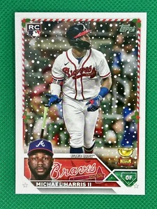 2023 Topps Holiday All Star #H105 Michael Harris II Rookie (RC) Atlanta Braves - Picture 1 of 2