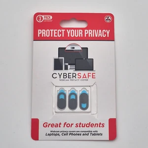 Webcam Camera Privacy Cover for Laptop, Cell Phones & Tablets 3 Pack - Picture 1 of 8