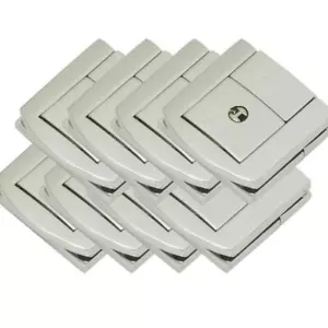 8pcs Silver Quick Toggle Lock Latch Catch With Keys Case Trinket Guitar A1007 - Picture 1 of 4