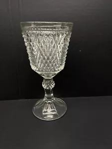 "Plato de caramelo grande de compota cáliz con punta de diamante transparente Indiana de 11""" - Imagen 1 de 7