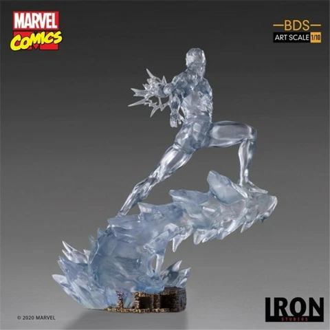 1/10 Scale Iron Studios MARCAS28220-10 Iceman Display Figure Statue Collectible Cover