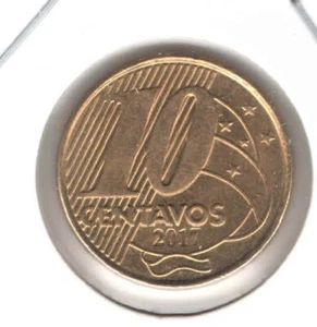 1 Coin 10 Centavos 2017 - Brazil - eb215 - Picture 1 of 3