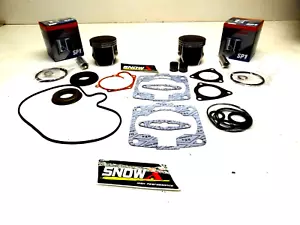NEW POLARIS 700 PISTONS COMPLETE GASKET KIT OIL SEALS 1997-2005 97-05 RMK XC SP - Picture 1 of 6