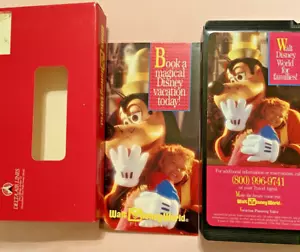 Vintage Walt Disney World for families 1995 vacation planning video VHS - Picture 1 of 8