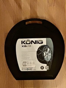 Brands Konig Distribution XB-16 267 Snow chains, set of 2, 245. - Picture 1 of 6