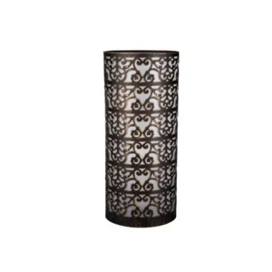 Lámpara de mesa Niccolo Orient 1x E27 LED adecuada lámpara de mesa rústica interruptor - Imagen 1 de 2