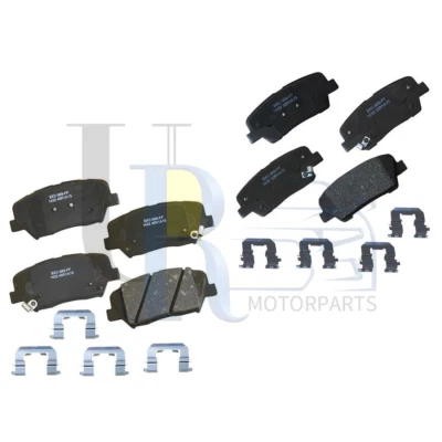 Juego de 2 pastillas de freno de disco delanteras traseras STOP BY BENDIX para Hyundai Santa Fe 2010-2012 Foto 1 de 4