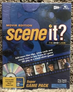 Edición de película 2005 Scene It? The DVD Game Super Game Pack Nuevo Precintado 13+ - Imagen 1 de 12
