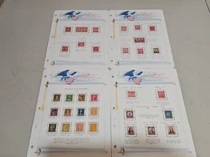 United States hinged MH on White Ace Album 1929-1932 Complete RARE MINT!! - Picture 1 of 22