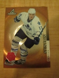 1997-98 Pinnacle Artist Proof Mats Sundin #PP50 Toronto Maple Leafs - Picture 1 of 2