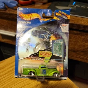 HOT WHEELS CYBER ENERGY CAR Green Planet Hot Wheels.com CD-ROM 2001 - Picture 1 of 4