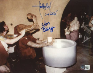 CARROLL BALLARD JON BERG SIGNED AUTOGRAPHED 8x10 PHOTO STAR WARS BECKETT BAS - Picture 1 of 2