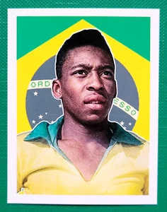 2023 ES SOCCER STARS Sticker #176 PELE Edson Arantes BRAZIL - Picture 1 of 2