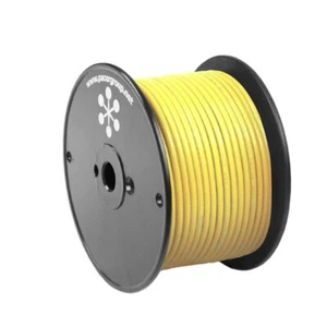 Pacer Yellow 8 AWG Primary Wire - 100' - Picture 1 of 1