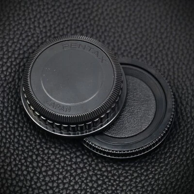 Pentax PK Rear Lens Cap Cover w/ Camera Body Cap For SMC Pentax-FA M/A/F/K/FAJ
