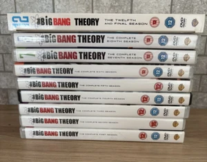 9 BIG BANG THEORY DVDS complete seasons - 1, 2, 3, 4, 5, 6, 7, 8, 12 dvd sets - Picture 1 of 1