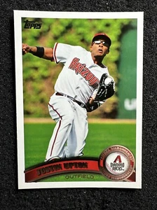 Justin Upton #40 2011 Topps Baseball Arizona Diamondbacks - Bild 1 von 3