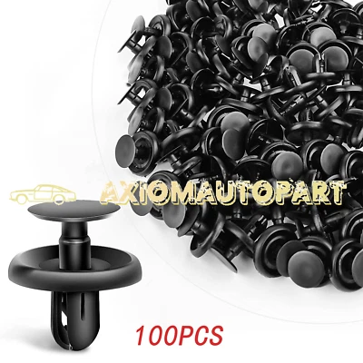 Clips de retención de parachoques de rejilla de cubierta de motor 100 un. para Toyota/Lexus 90467-07201 Foto 1 de 4