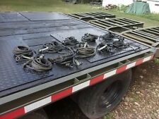 10 TEN MILITARY SURPLUS NYLON ROPES WITH DOGBONE TENT TARP TRUCK  12" FT US ARMY