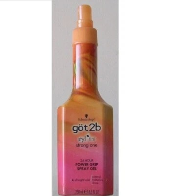ORIGINAL GOT 2B STYLTINI STRONG ONE POWER GRIP SPRAY GEL FREE SHIPPING USA NEW - Image 1 of 4