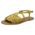 Ladies Leather Collection Weave Sandals