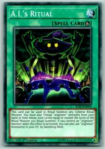 A.I.'s Ritual - Mint / Near Mint Condition YUGIOH Card - Picture 1 of 1