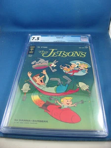 THE JETSONS 1 CGC 7.5 LLAVE DE ORO APARIENCIA 1963 DIFÍCIL DE ENCONTRAR - Imagen 1 de 2
