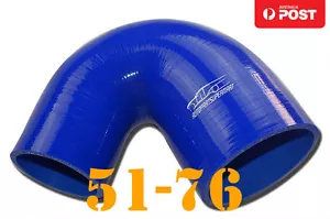 4PLY Silicone Joiner 135 Degree Reducer Elbow Hose 51mm to 76mm 2" - 3" - Imagen 1 de 7