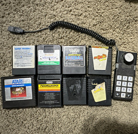 Random Untested Colecovision Lot Mr. Do&rsquo;s Castle Qbert and a MYSTERY TITLE