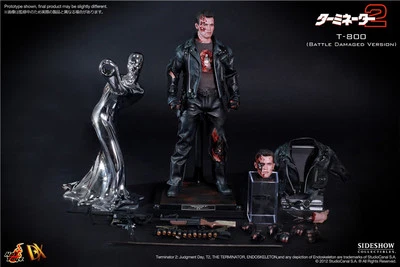 Hot Toys T800 Battle Damaged DX13 Terminator II Judgement Day Special Ver. - Image 1 of 4
