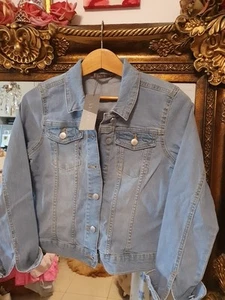 KATIES Brand New With Tags Stretch Denim Ladies Jacket Sz 8 Rrp $89.99 - Picture 1 of 4