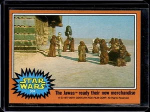 1977 Topps Star Wars Series 5 #304 The Jawas Ready Their New Merchandise NM - Picture 1 of 2