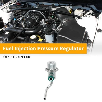 Fuel Pressure Regulator for Hyundai Tucson 2005-2009 No.313802E000 Metal 1 Pc - Image 1 of 4