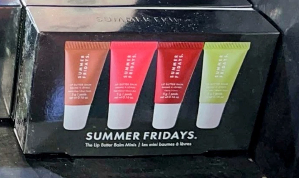 Summer Fridays The Lip Butter Balm Minis Holiday 2025 Edição Limitada - Imagem 1 de 2