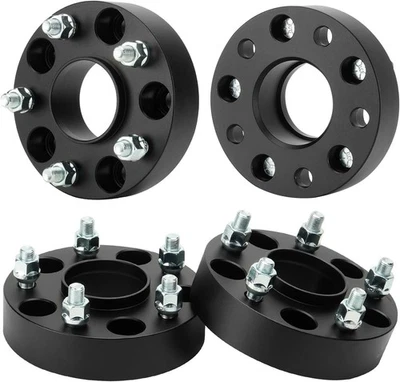 Espaciadores de rueda centrados en el cubo 5x4,5 1,5" para Ford Mustang Explorer más nuevo 14x1,5 4 piezas Foto 1 de 4