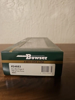 Bowser #24683 Alco Rs-3 Phase III prr W/train Phone #8591 - Image 1 of 4