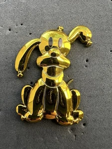 2025 Disney Parks Pluto Gelbgold Spiegel Ballon Tier Original Zubehör Hersteller Pin - Bild 1 von 2
