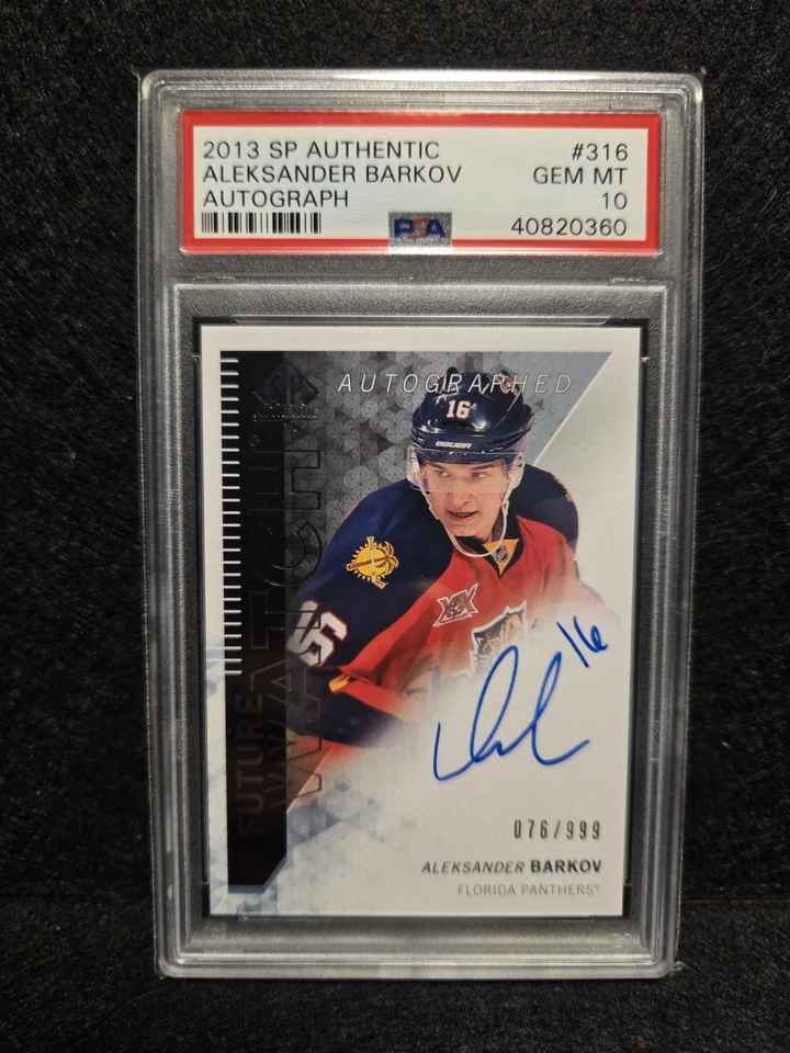 2013-14 Future Watch Auto #316 ALEKSANDER BARKOV RC PSA 10 - Image 1 of 1