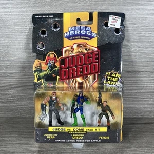 Judge Dread Action Figure Mega Heroes Pack Numero 1 1995 Mattel - Foto 1 di 3