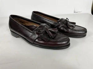 Chaussures mocassins homme Johnson & Murphy Optima pointure 11 M à pampilles kilt à enfiler - 846 - Photo 1/7