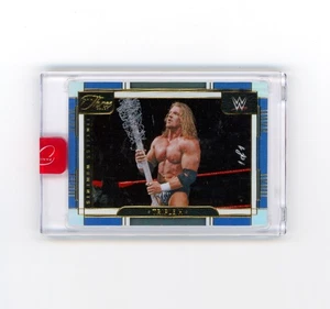 Panini Three Count WWE 2024 Triple H #199 Timeless Moments Platinum #d 1/1 - Imagen 1 de 2