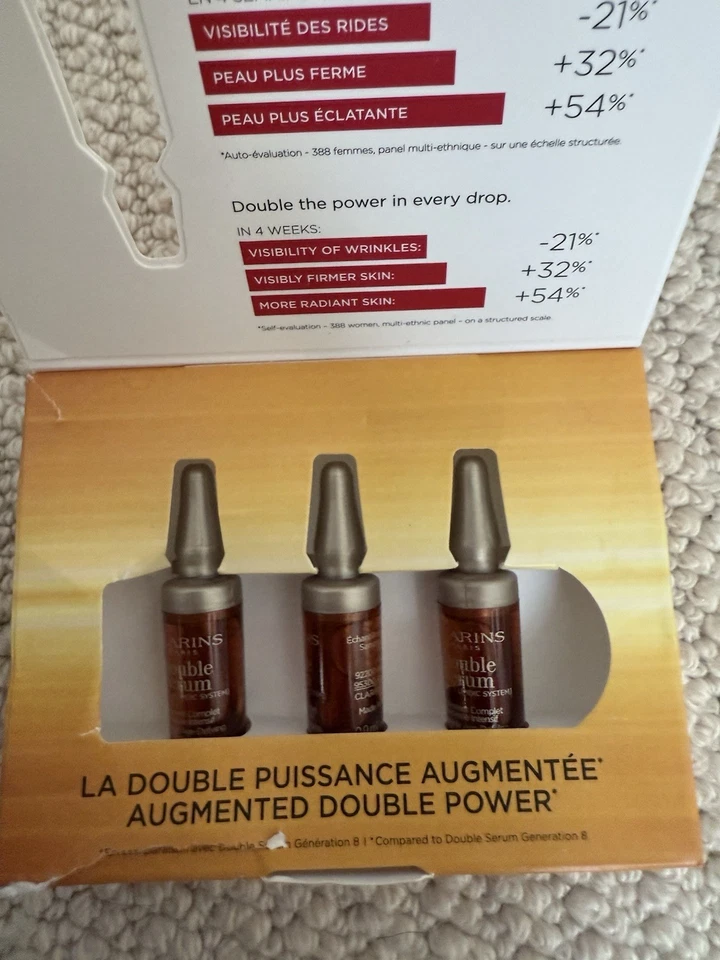 Clarins Boxed 3 X 0.9 Ml Serums - Image 1 of 1