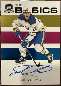 2023-24 UD The Cup Jiri Kulich "The Basics" Rookie Auto Buffalo Sabres #B-KH SP - Bild 1 von 2