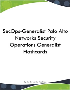 SecOps-Generalist Palo Alto Networks Security Operations Generalist Lernkarten - Bild 1 von 1